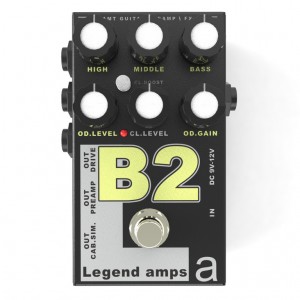 B-2 Legend Amps 2 Двухканальный гитарный предусилитель B2 (BG-Sharp), AMT Electronics