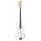 B300WH Бас-гитара, белая, Caraya