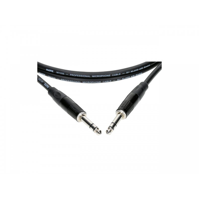 B4PP1K0300 Коммутационный кабель Jack 6.35мм, 3м, балансный, Klotz