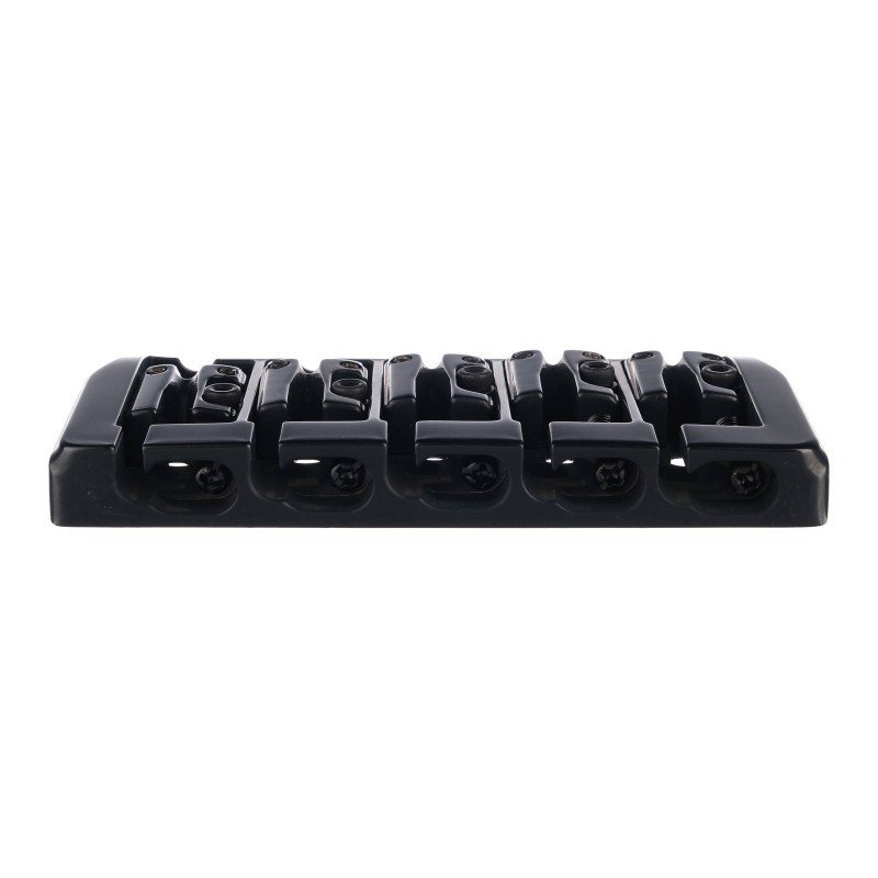 BB405-BK Бридж для 5-струнной бас-гитары, черный, Paxphil BB405-BK Бридж для 5-струнной бас-гитары, черный, Paxphil