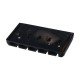 BB405-BK Бридж для 5-струнной бас-гитары, черный, Paxphil BB405-BK Бридж для 5-струнной бас-гитары, черный, Paxphil