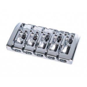 BB405-CR Бридж (струнодержатель) для 5-струнной бас-гитары, хром, Paxphil BB405-CR Бридж (струнодержатель) для 5-струнной бас-гитары, хром, Paxphil