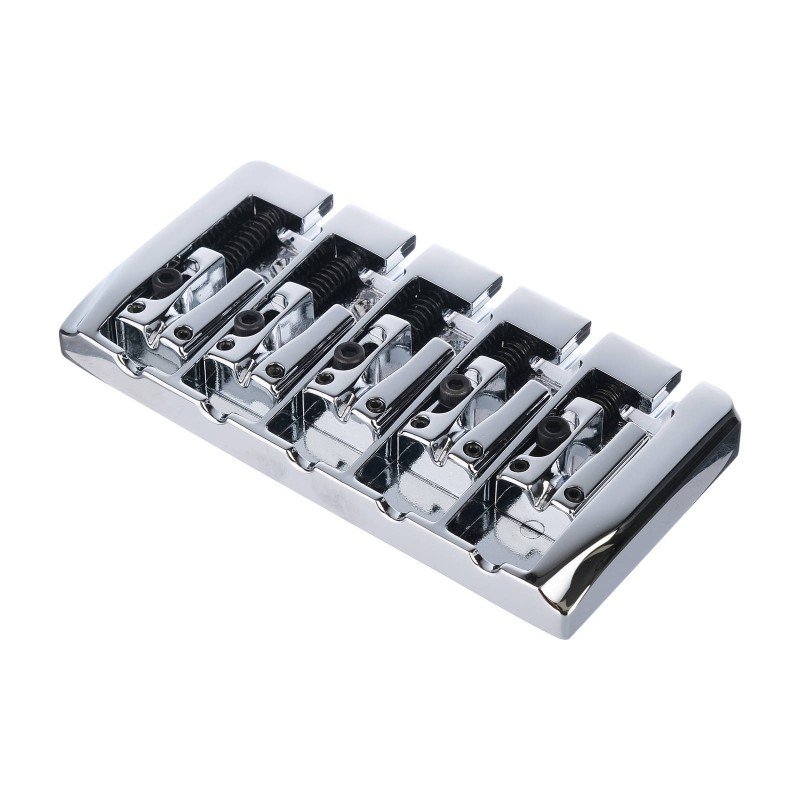 BB405-CR Бридж (струнодержатель) для 5-струнной бас-гитары, хром, Paxphil BB405-CR Бридж (струнодержатель) для 5-струнной бас-гитары, хром, Paxphil