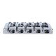 BB405-CR Бридж (струнодержатель) для 5-струнной бас-гитары, хром, Paxphil BB405-CR Бридж (струнодержатель) для 5-струнной бас-гитары, хром, Paxphil