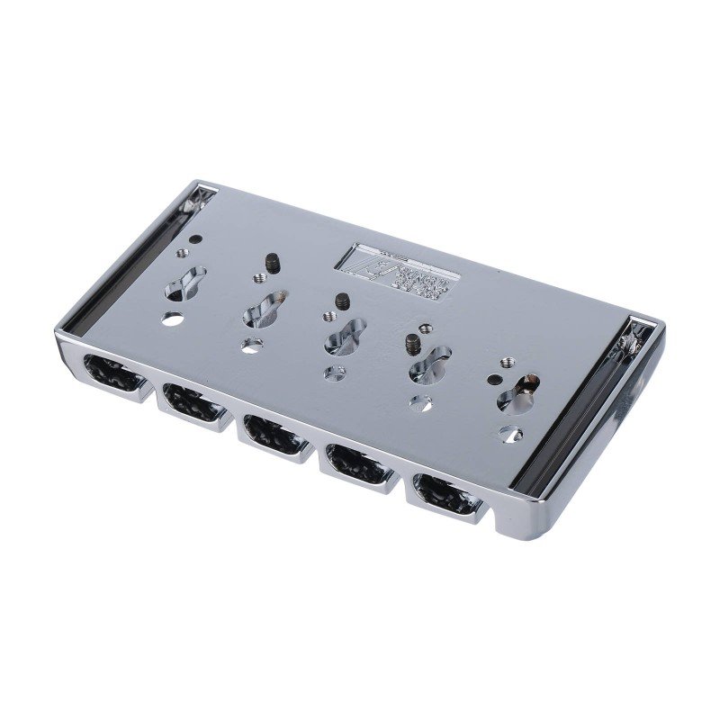BB405-CR Бридж (струнодержатель) для 5-струнной бас-гитары, хром, Paxphil BB405-CR Бридж (струнодержатель) для 5-струнной бас-гитары, хром, Paxphil