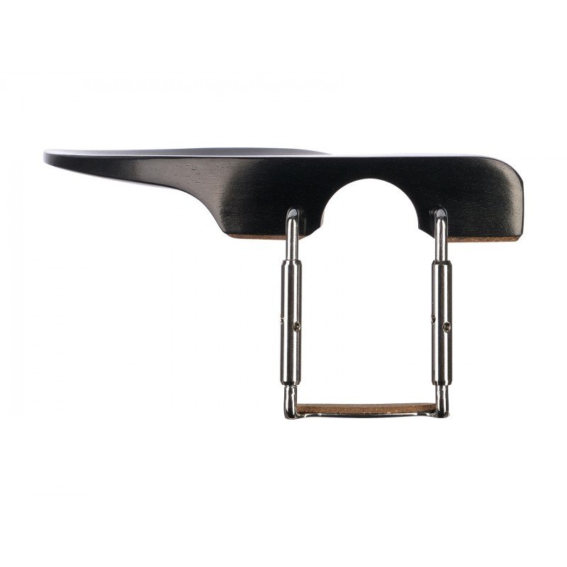 BC01Eu-4/4 Подбородник для альта, модель Guarneri. Форма крепления - U. Материал - черное дер. WBO