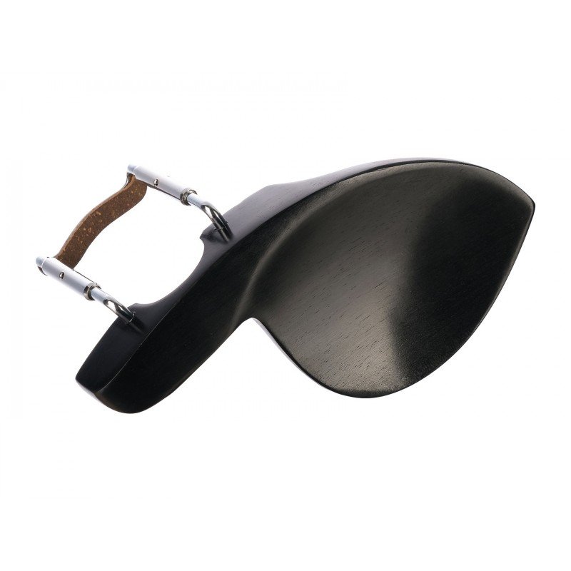 BC01Eu-4/4 Подбородник для альта, модель Guarneri. Форма крепления - U. Материал - черное дер. WBO