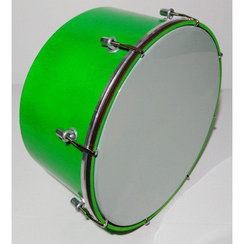 BD-10-1Z Барабан 10", 25х13см, настраиваемый, односторонний, зеленый, Мастерская Бехтеревых