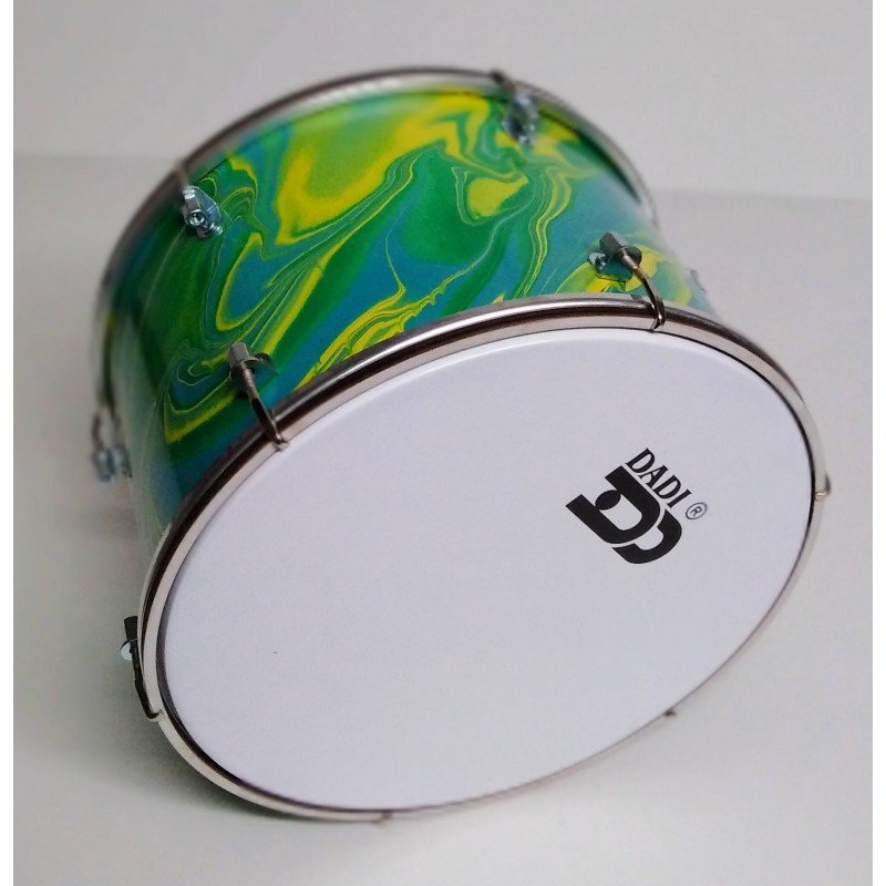 BD-10-2А1 Барабан 10" 25х17см, рисунок "Океан", палочки, ремень, Мастерская Бехтеревых