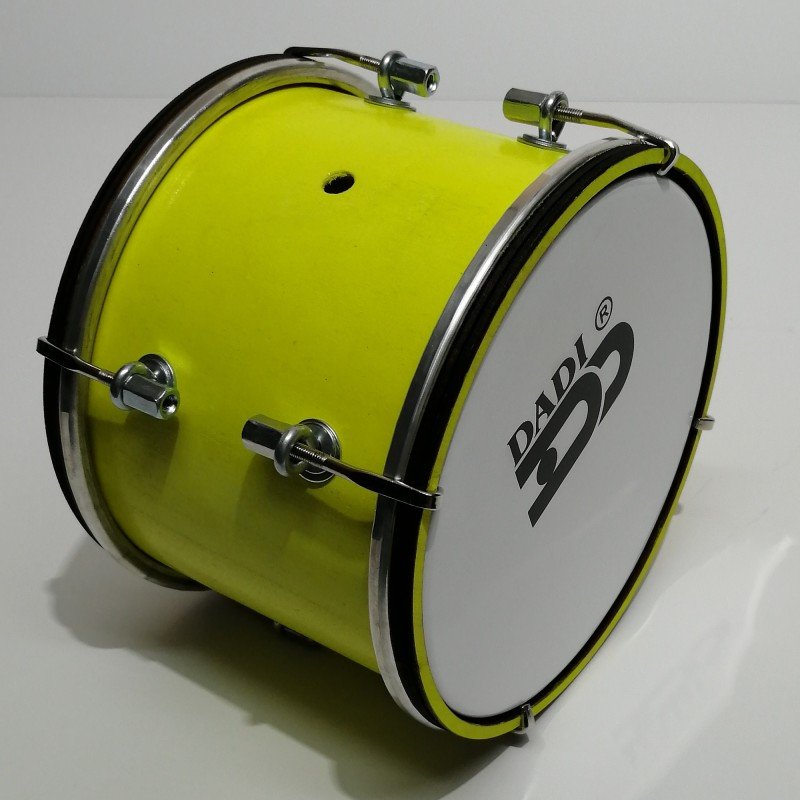 BD-6-2J Барабан 6", 15х12см, настраиваемый, двусторонний, желтый, Мастерская Бехтеревых
