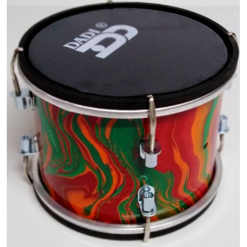 BD-6-2А2 Барабан 6" 15х12см, рисунок "Земля", палочки, ремень, Мастерская Бехтеревых