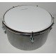 BD-8-1S Барабан 8", 20х12см, настраиваемый, односторонний, серебристый, Мастерская Бехтеревых