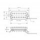 BGP701N Volftron7S Звукосниматель магнитный для 7-струнной гитары, нековый, Bagdasar guitars BGP701N Volftron7S Звукосниматель магнитный для 7-струнной гитары, нековый, Bagdasar guitars