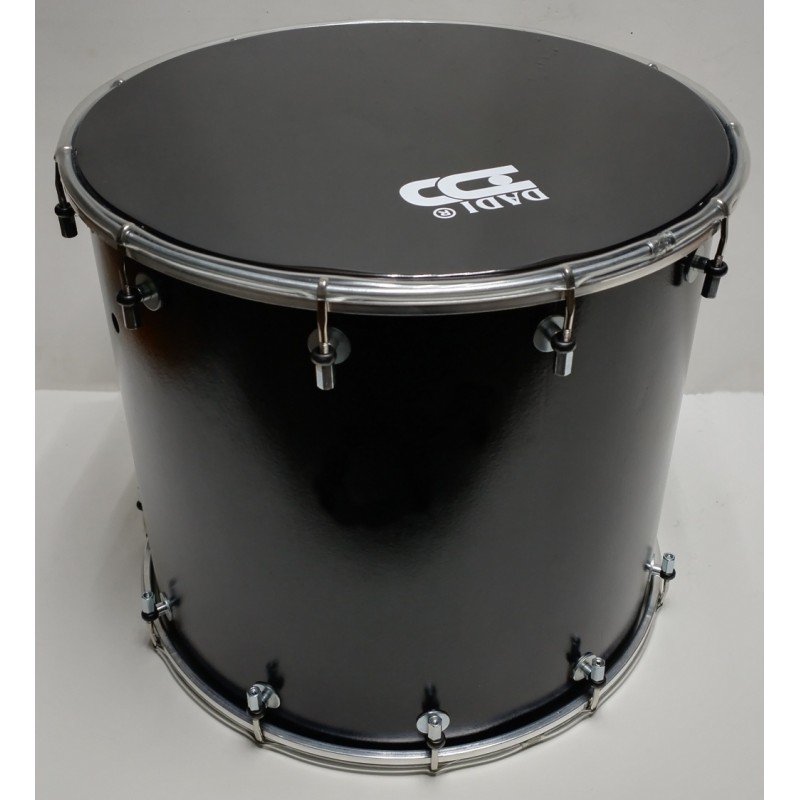 BK-13Gl Барабан кавказский 13", 31х33см, черный глянцевый, Мастерская Бехтеревых