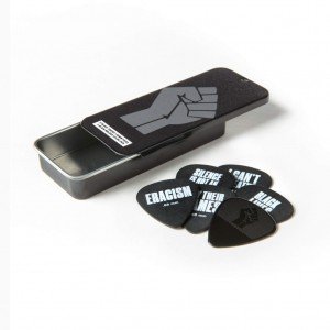 BLMT03 Black Lives Matter Медиаторы 6шт, толщина 0,88мм, черные, Dunlop BLMT03 Black Lives Matter Медиаторы 6шт, толщина 0,88мм, черные, Dunlop