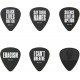 BLMT03 Black Lives Matter Медиаторы 6шт, толщина 0,88мм, черные, Dunlop BLMT03 Black Lives Matter Медиаторы 6шт, толщина 0,88мм, черные, Dunlop