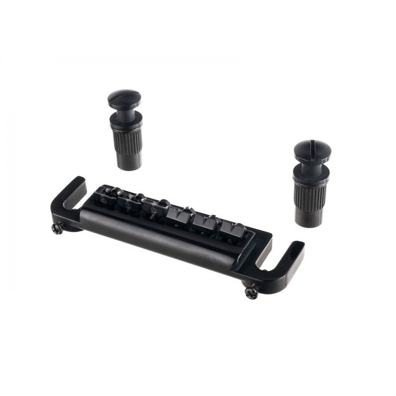 BM004-BK Бридж Tune-O-Matic, черный, Paxphil