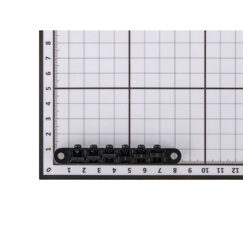 BM011-BK Бридж Tune-O-Matic, черный, Paxphil