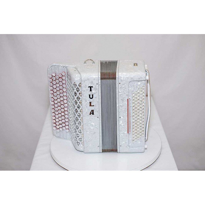 BN-55-BK Баян ученический двухголосный "Тулячок" 77/46х80/41-II, Тульская гармонь