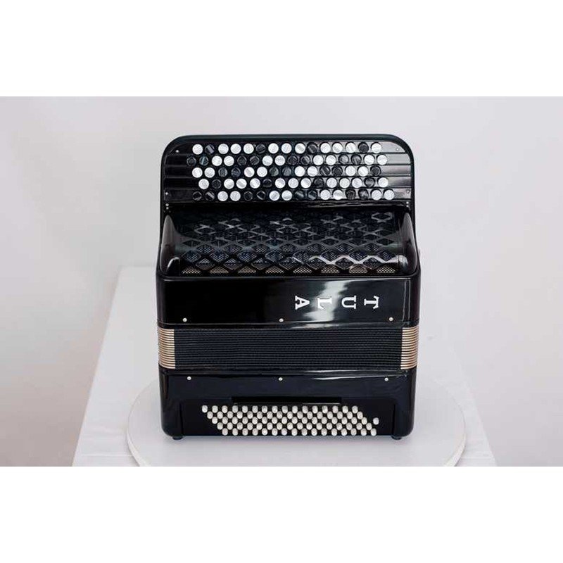 BN-55-BK Баян ученический двухголосный "Тулячок" 77/46х80/41-II, Тульская гармонь