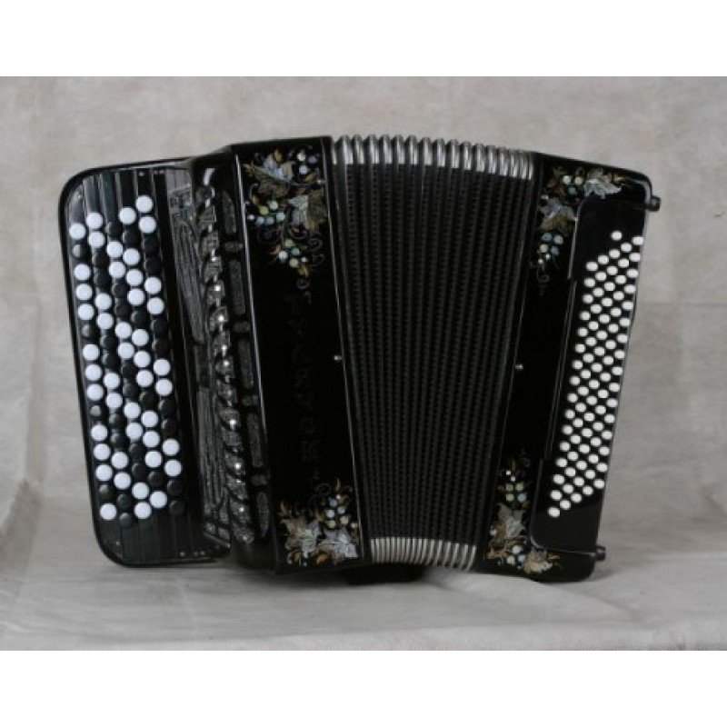 BN-55-BK Баян ученический двухголосный "Тулячок" 77/46х80/41-II, Тульская гармонь