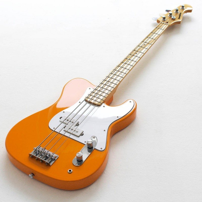 BREED-42-bass Бас-гитара, оранжевая, Kononykheen Guitars