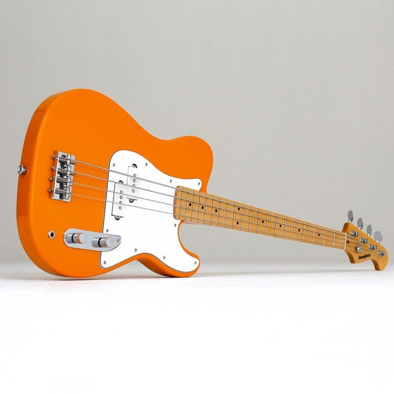 BREED-42-bass Бас-гитара, оранжевая, Kononykheen Guitars