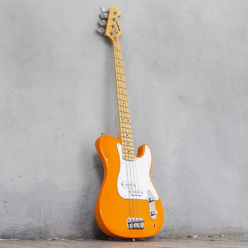 BREED-42-bass Бас-гитара, оранжевая, Kononykheen Guitars