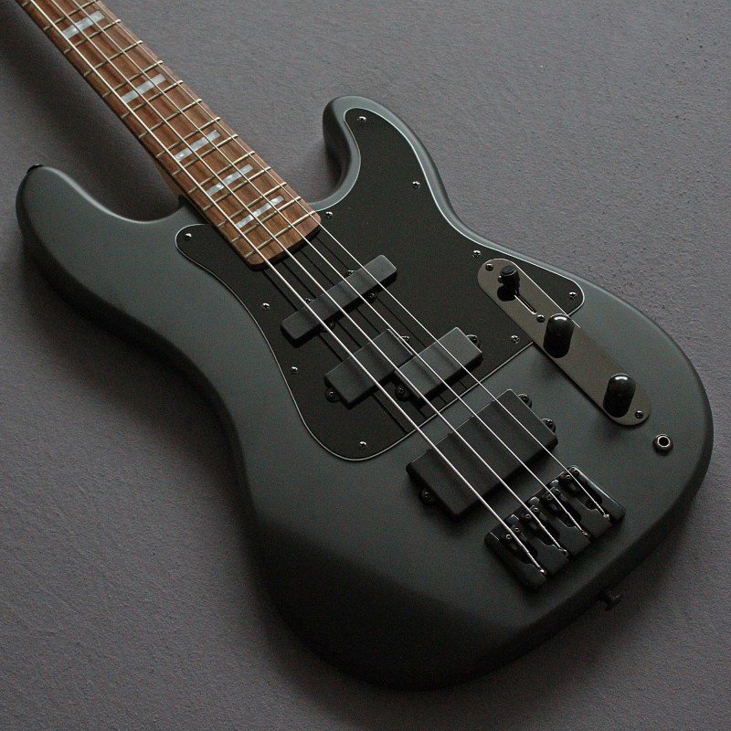 BREED-55-bass Бас-гитара, черная, Kononykheen Guitars
