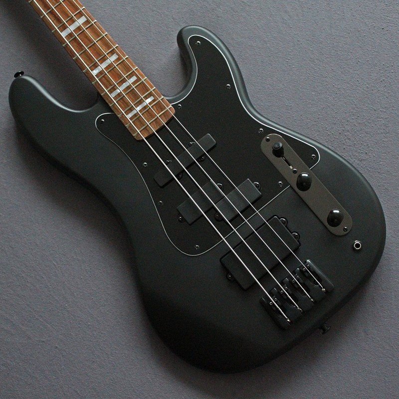 BREED-55-bass Бас-гитара, черная, Kononykheen Guitars