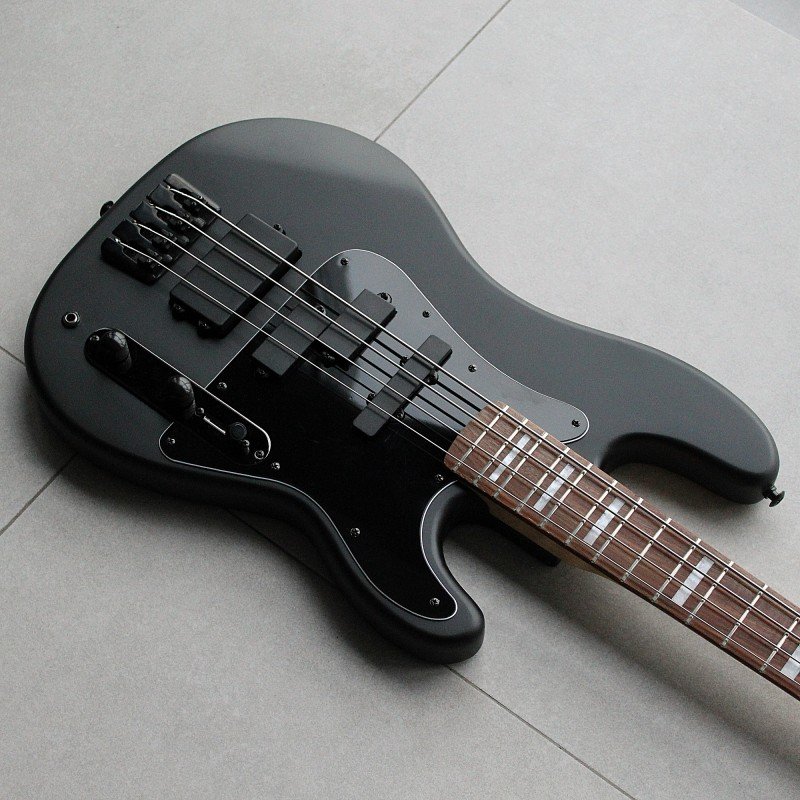 BREED-55-bass Бас-гитара, черная, Kononykheen Guitars