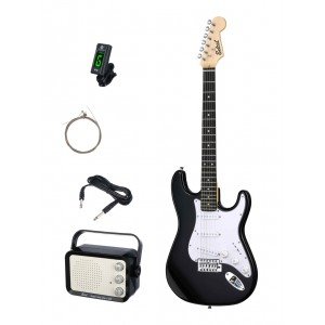 BST-KIT-BK Электрогитара с комбоусилителем и аксессуарами, черная, Belcat BST-KIT-BK Электрогитара с комбоусилителем и аксессуарами, черная, Belcat