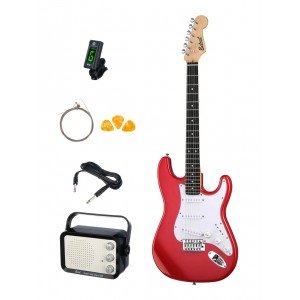 BST-KIT-RD Электрогитара с комбоусилителем и аксессуарами, красная, Belcat BST-KIT-RD Электрогитара с комбоусилителем и аксессуарами, красная, Belcat