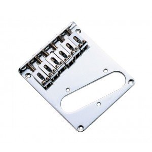 BT001-CR Бридж (струнодержатель), хром, Paxphil