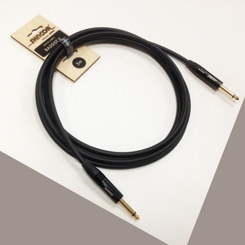Bassist-II-6m Кабель инструментальный, 6м, прямые коннекторы, SHNOOR Bassist-II-6m Кабель инструментальный, 6м, прямые коннекторы, SHNOOR
