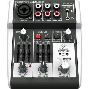 Behringer 302USB Аналоговый микшер Behringer 302USB Аналоговый микшер