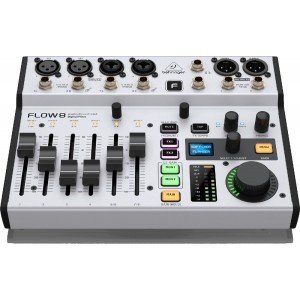 Behringer FLOW 8 Цифровой микшерный пульт Behringer FLOW 8 Цифровой микшерный пульт