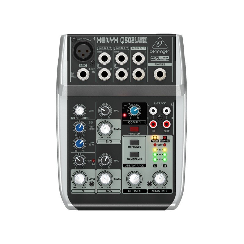 Behringer Q502USB Аналоговый микшер