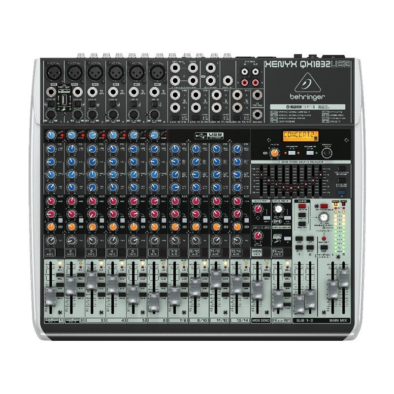 Behringer QX1832USB Аналоговый микшер