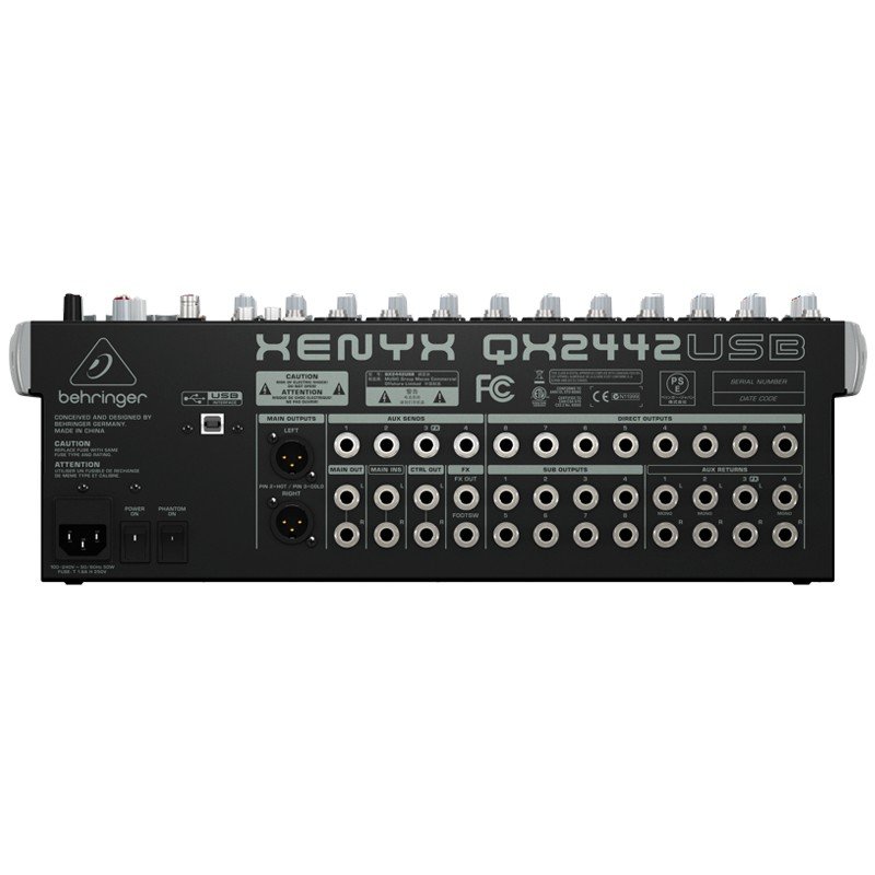 Behringer QX2442USB Аналоговый микшер