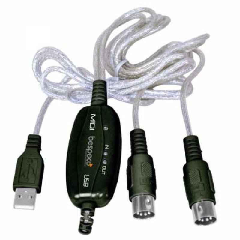 Bespeco BMUSB100 Кабель USB-MIDI Bespeco BMUSB100 Кабель USB-MIDI