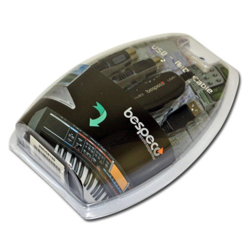 Bespeco BMUSB100 Кабель USB-MIDI Bespeco BMUSB100 Кабель USB-MIDI