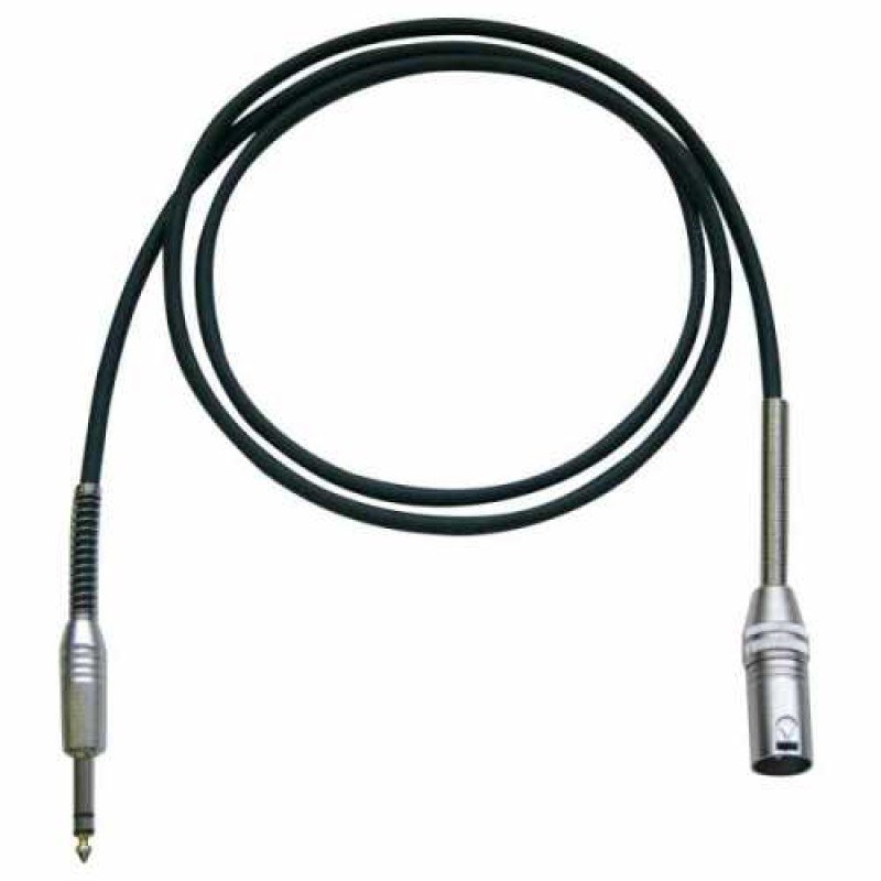 Bespeco IROMS900PBK Кабель готовый микрофонный XLR3MXM-JACK 6.3 stereo Bespeco IROMS900PBK Кабель готовый микрофонный XLR3MXM-JACK 6.3 stereo