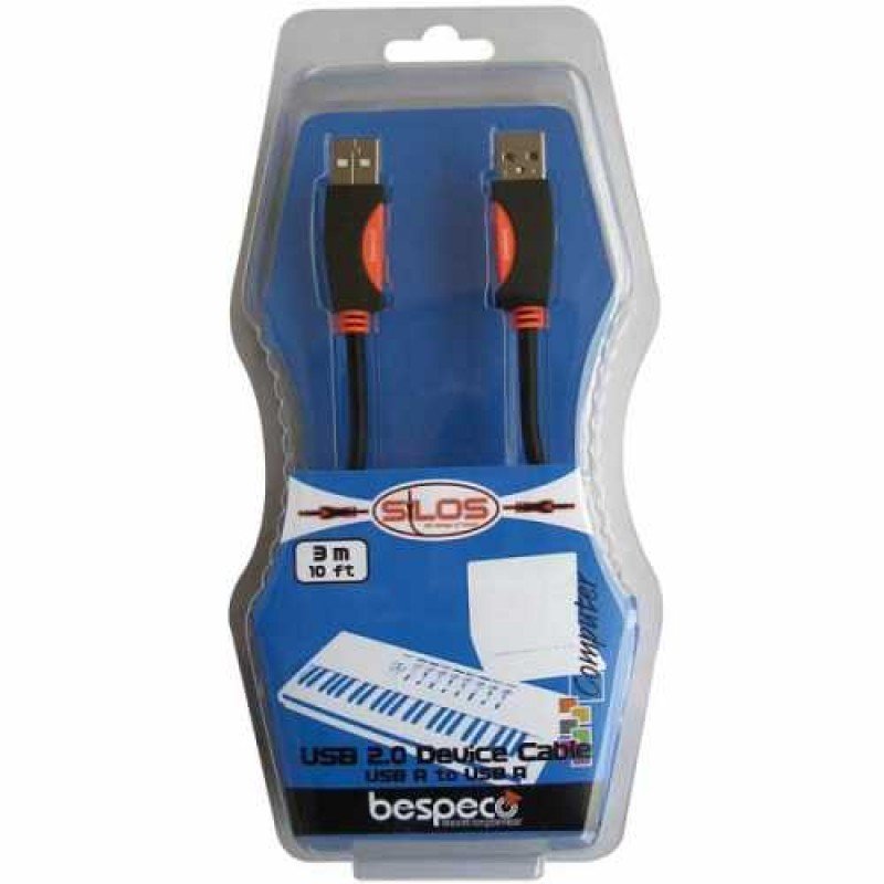 Bespeco SLAA180 кабель USB A - USB A, 1.8м Bespeco SLAA180 кабель USB A - USB A, 1.8м