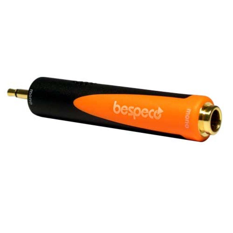 Bespeco SLAD100 Переходник 3,5 mm. mono jack M / 6,3 mm. mono jack F Bespeco SLAD100 Переходник 3,5 mm. mono jack M / 6,3 mm. mono jack F