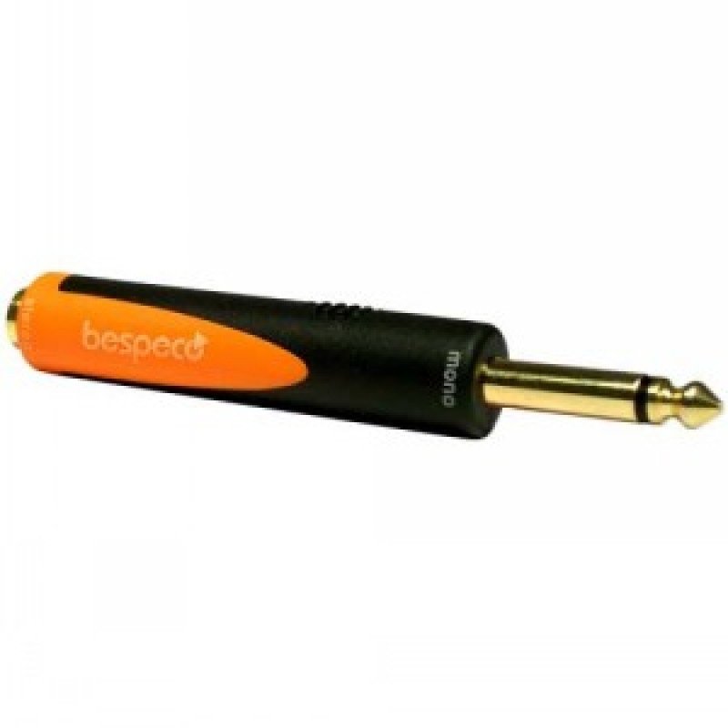 Bespeco SLAD145 Переходник 6,3 mm mono jack M / 6,3 mm stereo jack F Bespeco SLAD145 Переходник 6,3 mm mono jack M / 6,3 mm stereo jack F