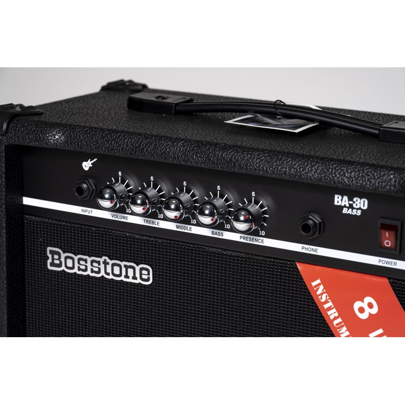 Bosstone BA-30W Black Комбоусилитель басовый