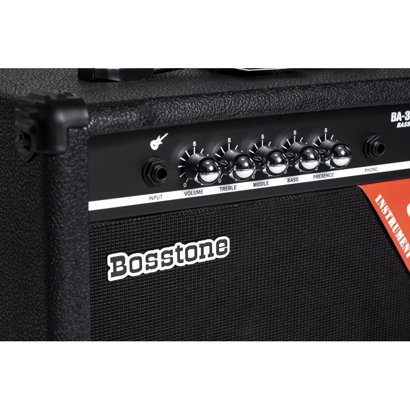 Bosstone BA-30W Black Комбоусилитель басовый