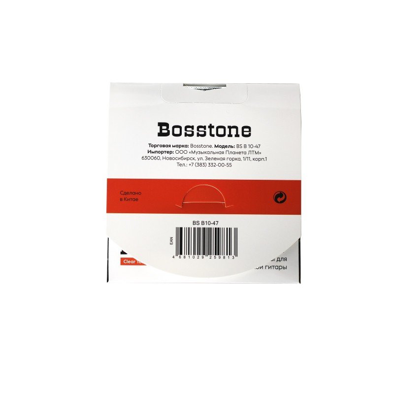Bosstone BS B10-47 Комплект из 6-ти струн для акустической гитары бронза Bosstone BS B10-47 Комплект из 6-ти струн для акустической гитары бронза