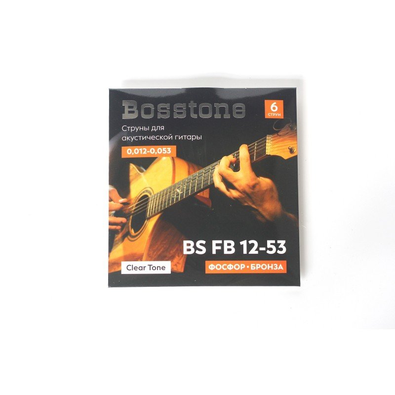Bosstone BS FB12-53 Комплект из 6-ти струн для акустической гитары Bosstone BS FB12-53 Комплект из 6-ти струн для акустической гитары